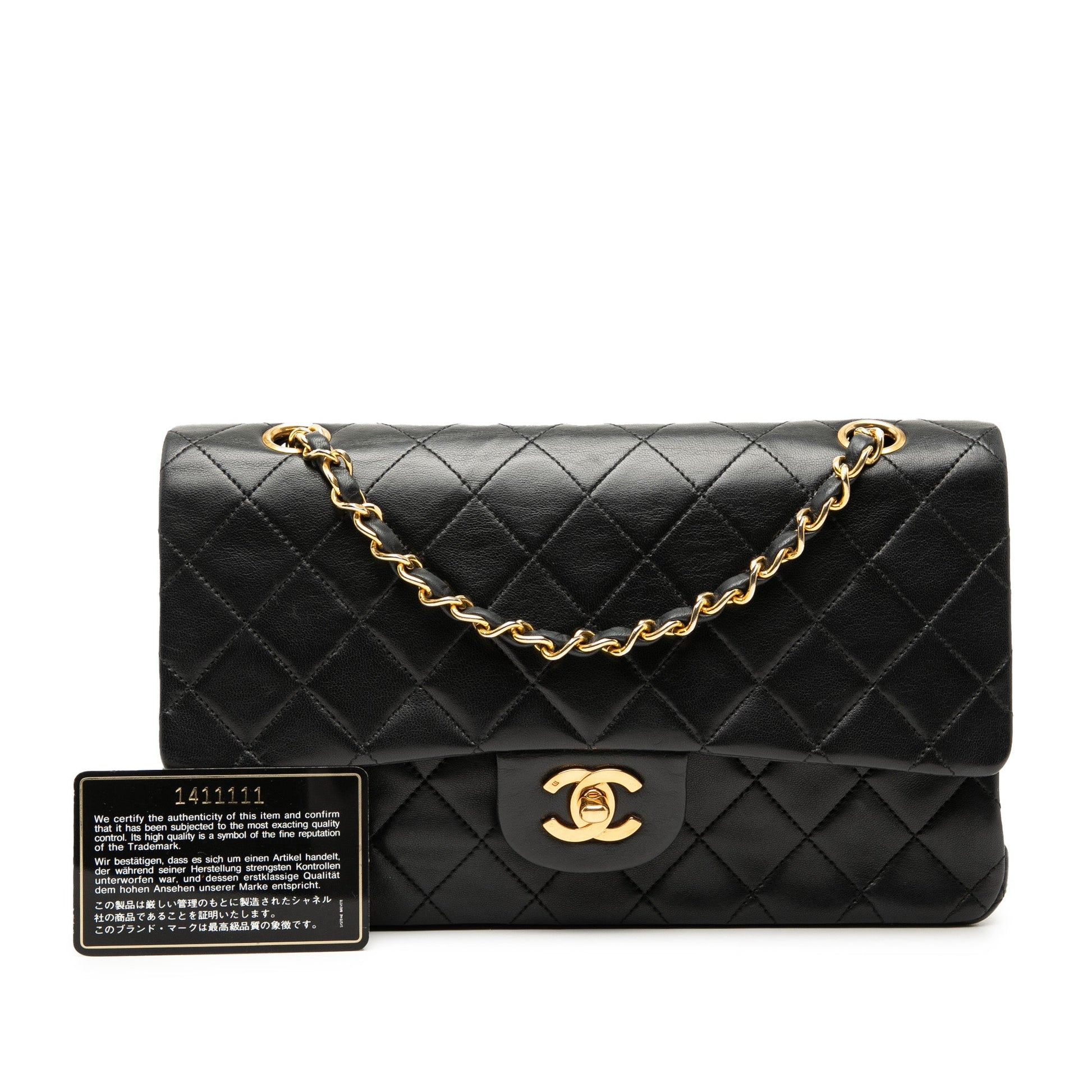 Chanel Medium Classic Lambskin Double Flap