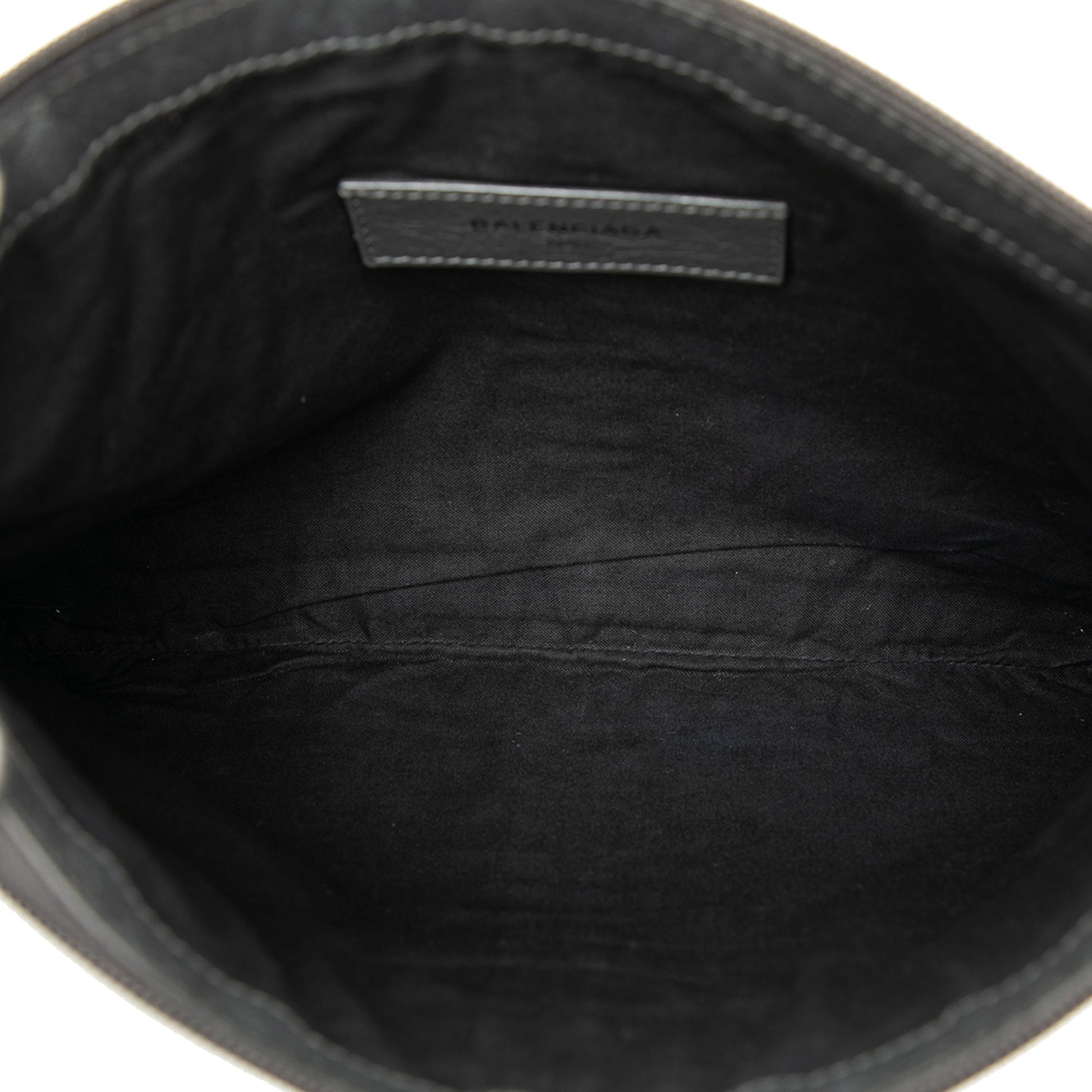 Balenciaga Lambskin Motocross Classic Clip M Clutch