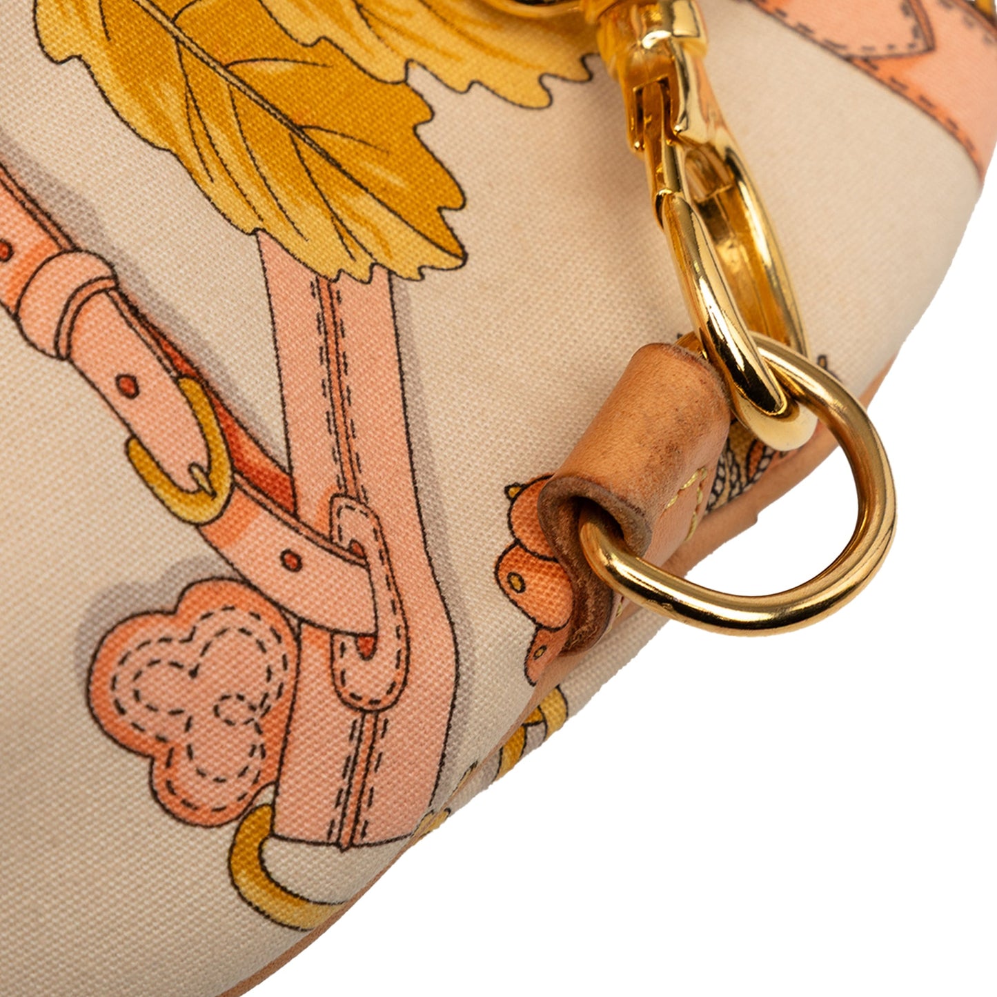 LOEWE Botanical Printed Canvas Backpack