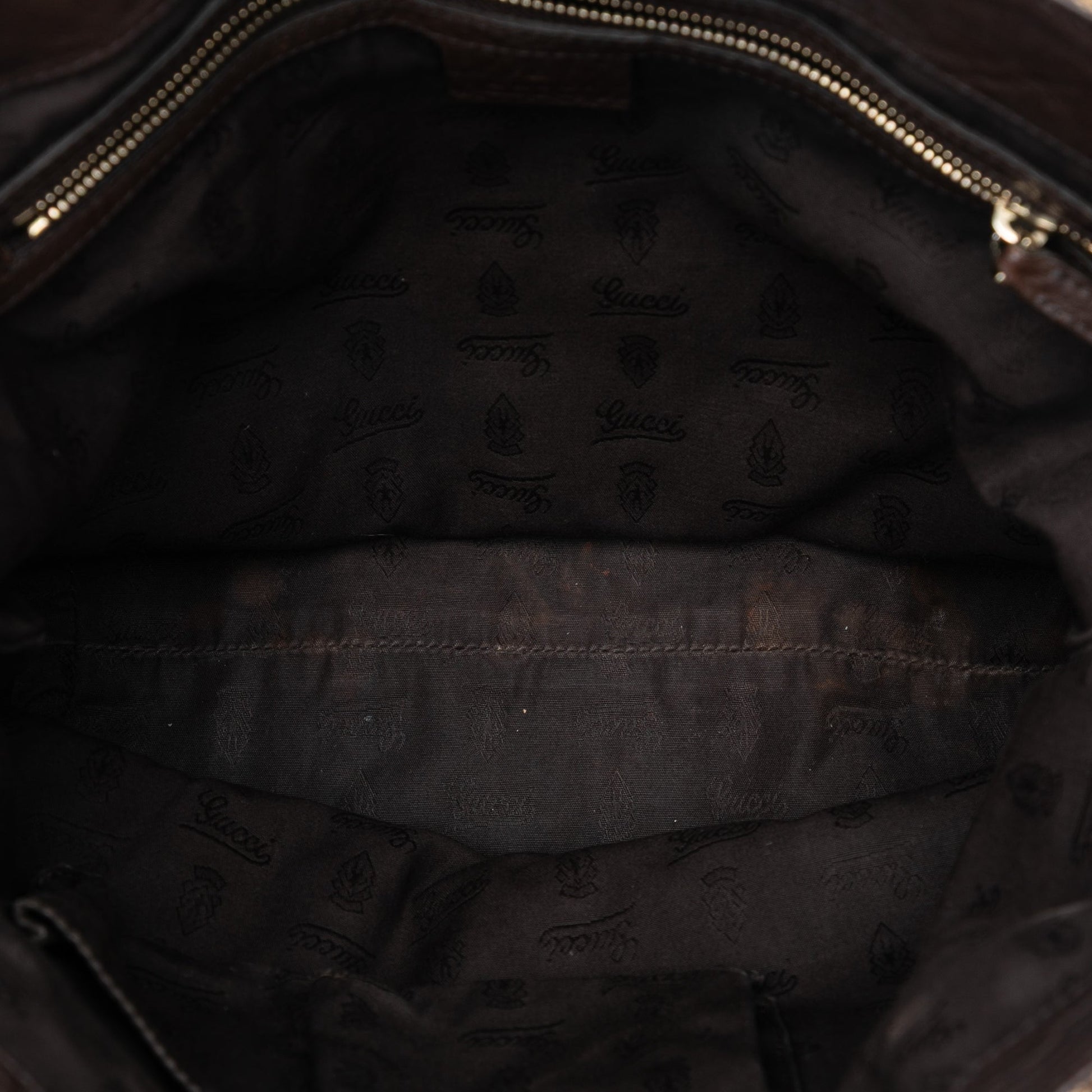 Gucci GG Canvas GG Charm Tote