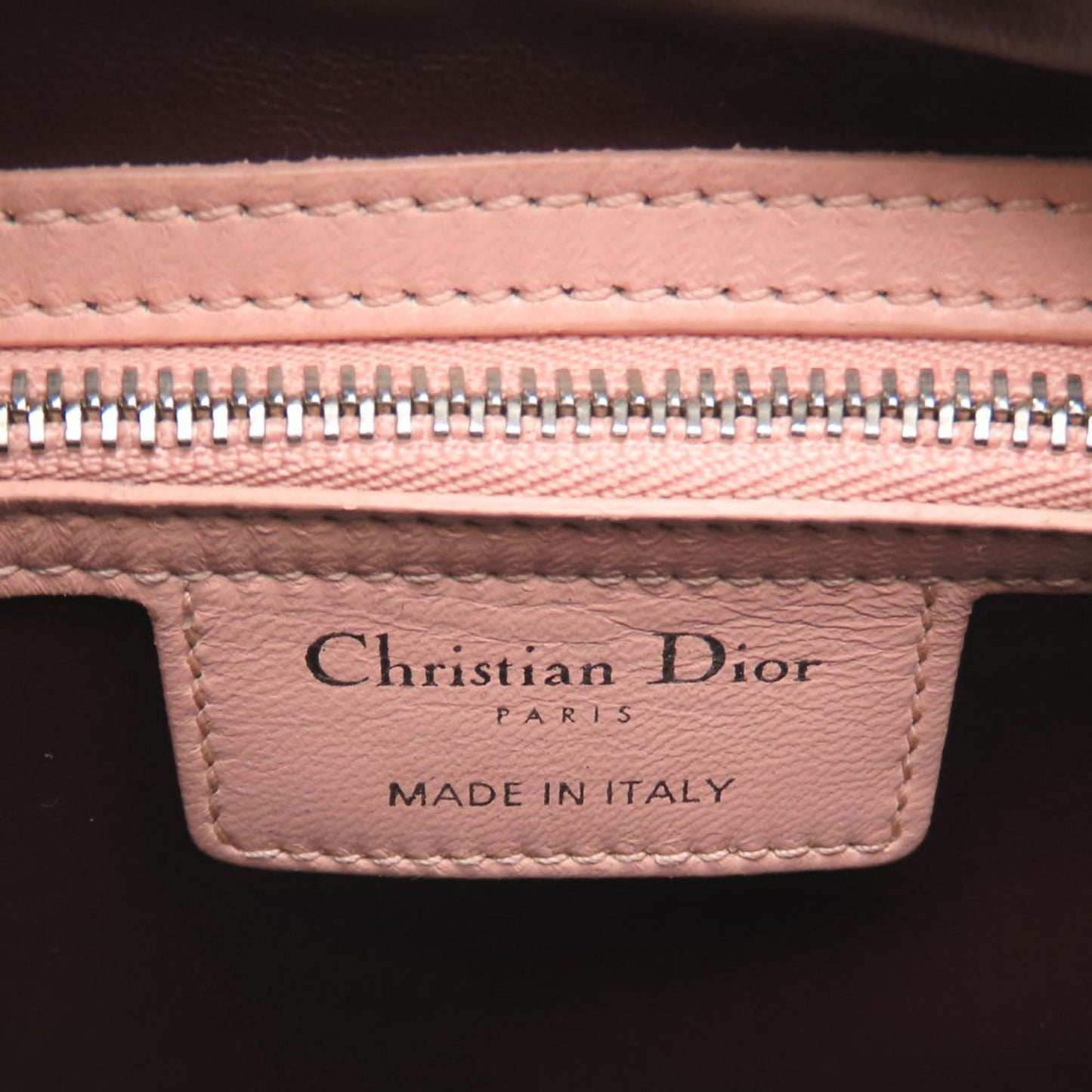 Dior Medium Tricolor Lambskin Cannage Lady Dior