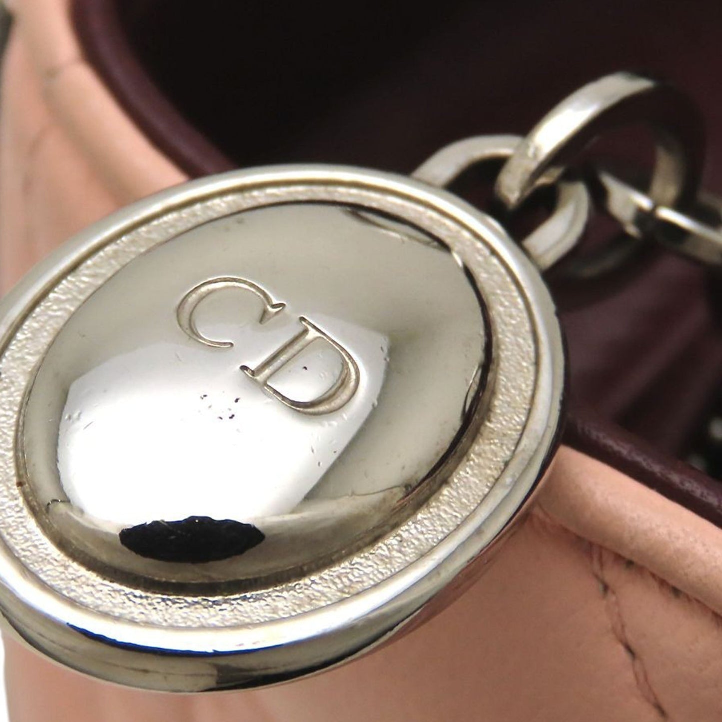 Dior Medium Tricolor Lambskin Cannage Lady Dior