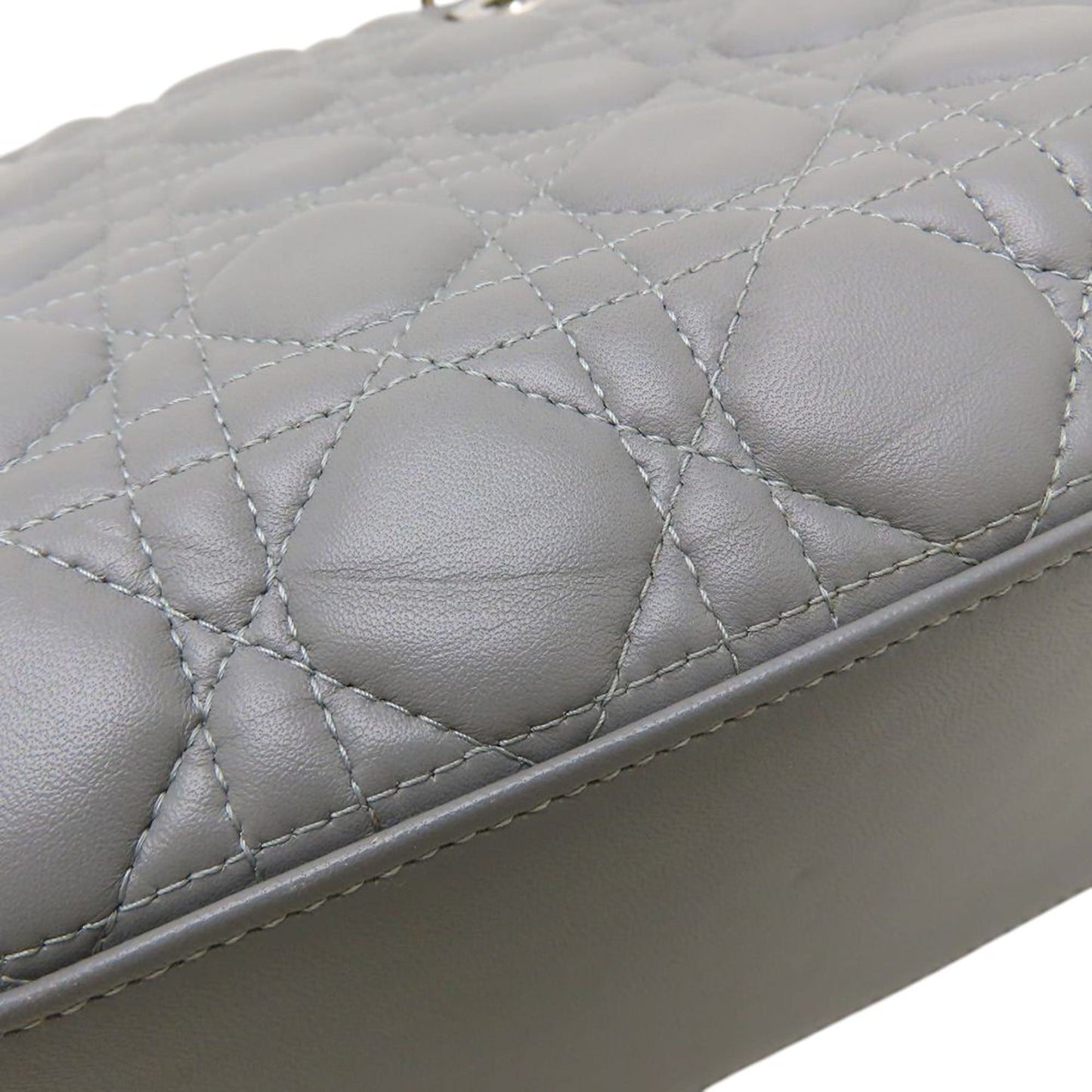 Dior Medium Tricolor Lambskin Cannage Lady Dior
