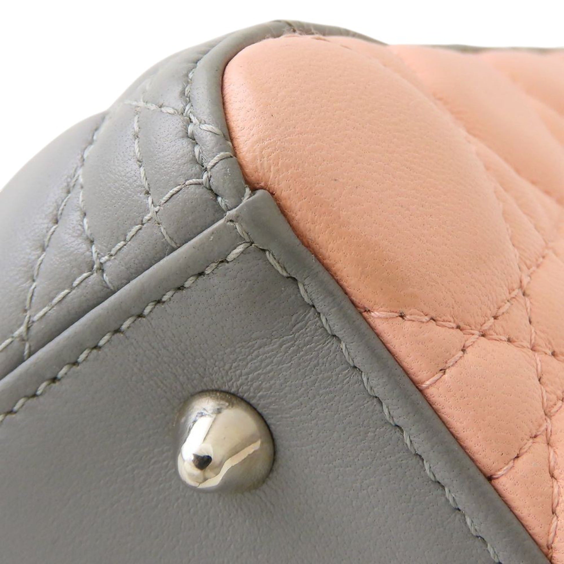 Dior Medium Tricolor Lambskin Cannage Lady Dior