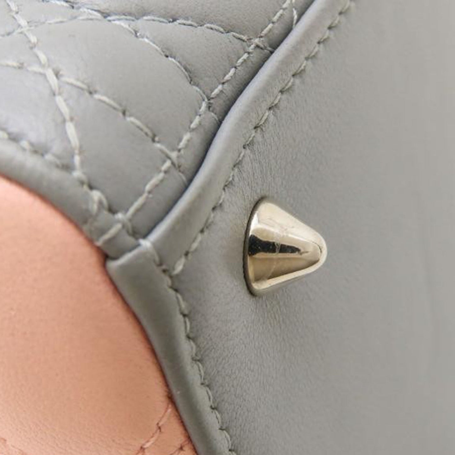 Dior Medium Tricolor Lambskin Cannage Lady Dior