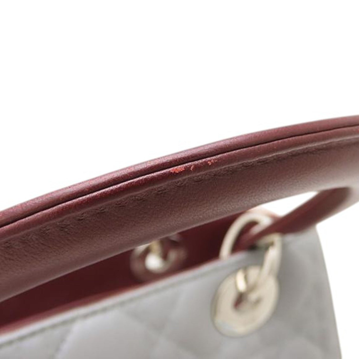 Dior Medium Tricolor Lambskin Cannage Lady Dior