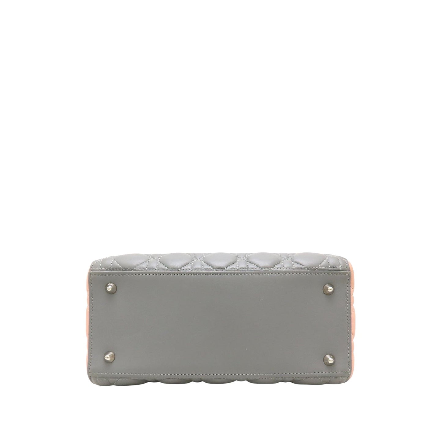 Dior Medium Tricolor Lambskin Cannage Lady Dior