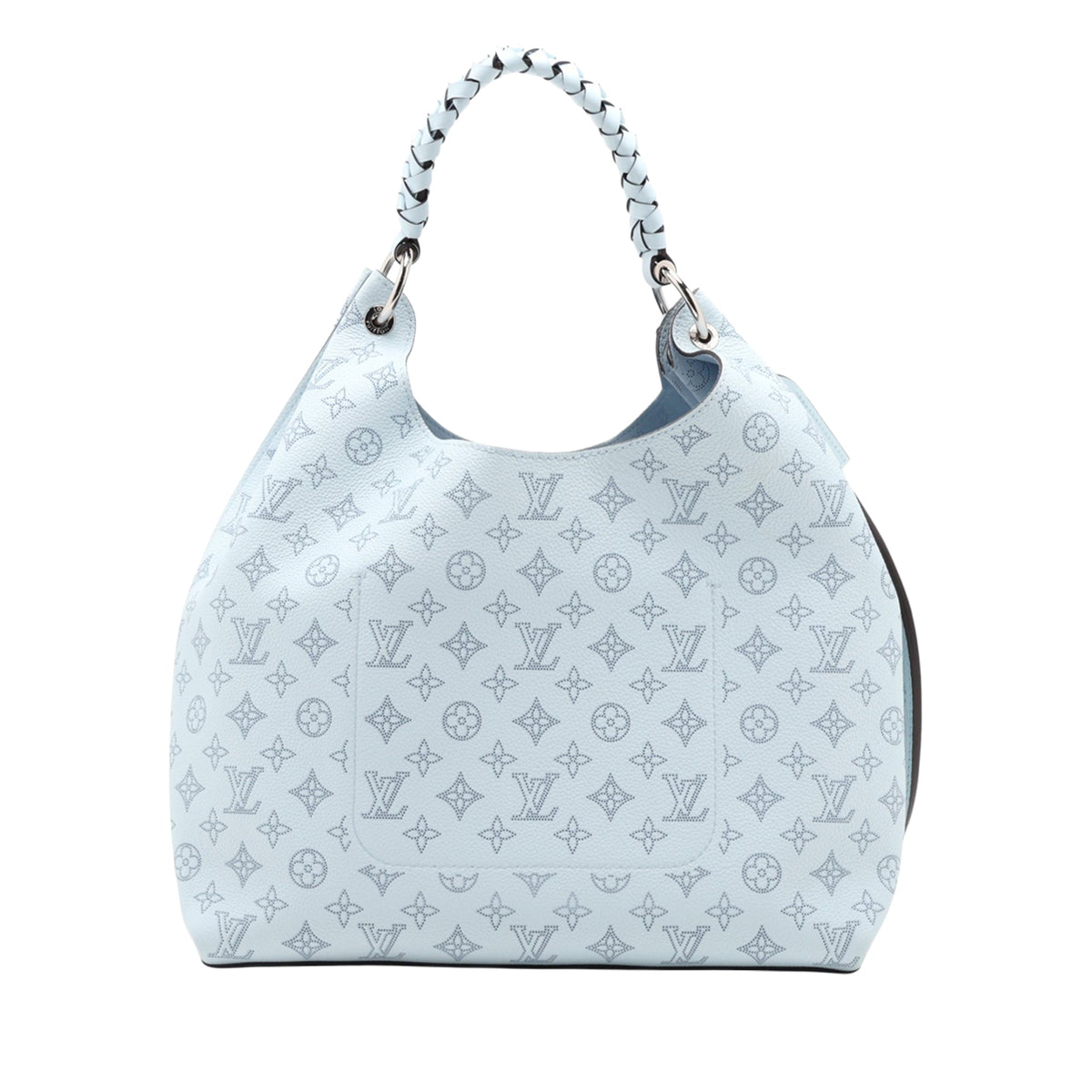 Louis Vuitton Monogram Mahina Carmel Hobo — Blue