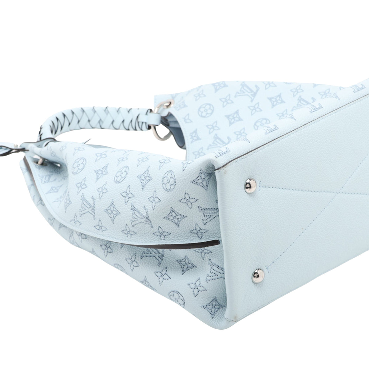 Louis Vuitton Monogram Mahina Carmel Hobo — Blue