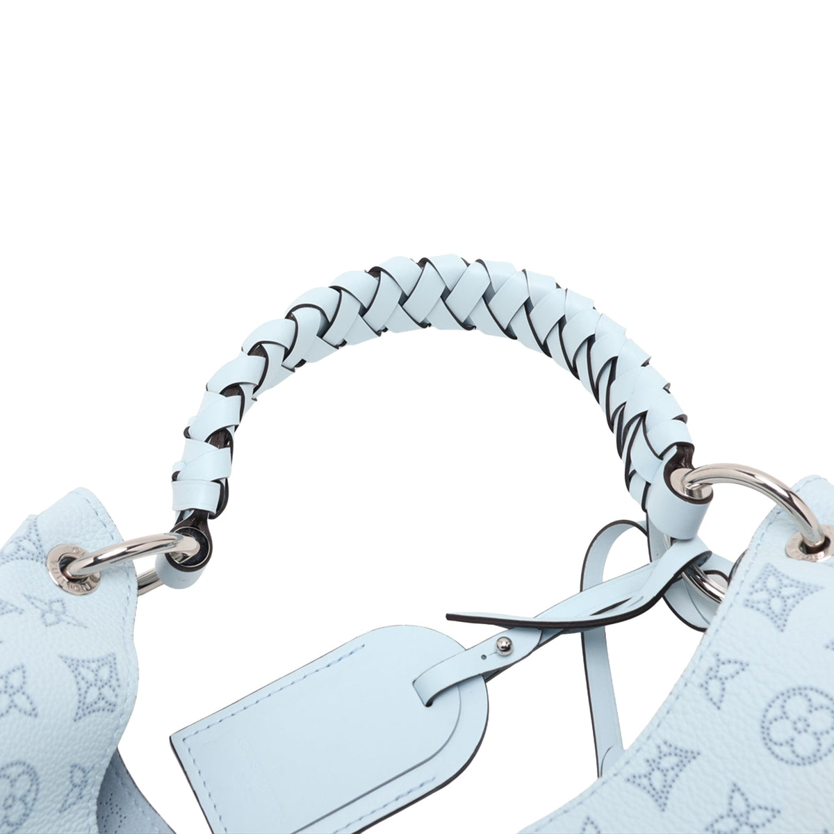 Louis Vuitton Monogram Mahina Carmel Hobo — Blue