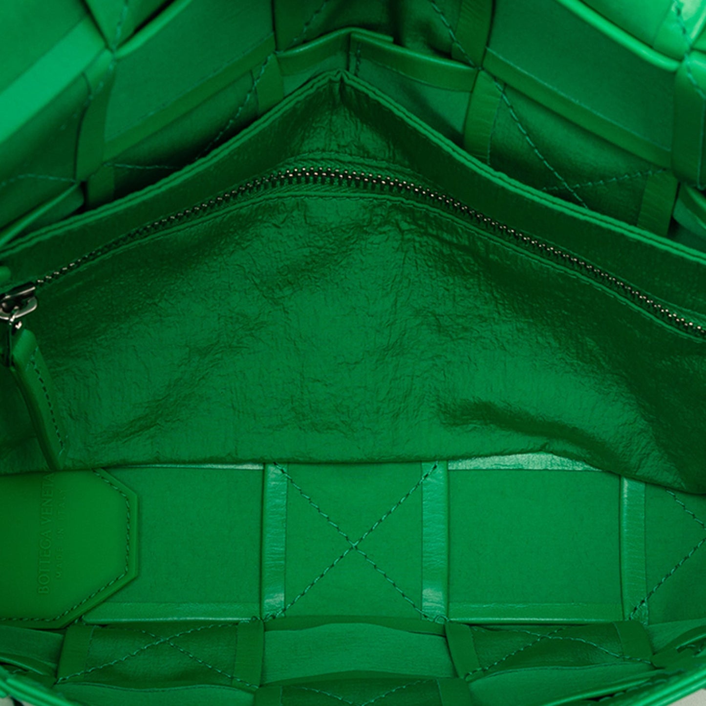 Bottega Veneta Small Paper Calfskin Intrecciato Cassette Crossbody