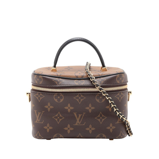 Louis Vuitton Monogram Reverse Vanity PM — Brown