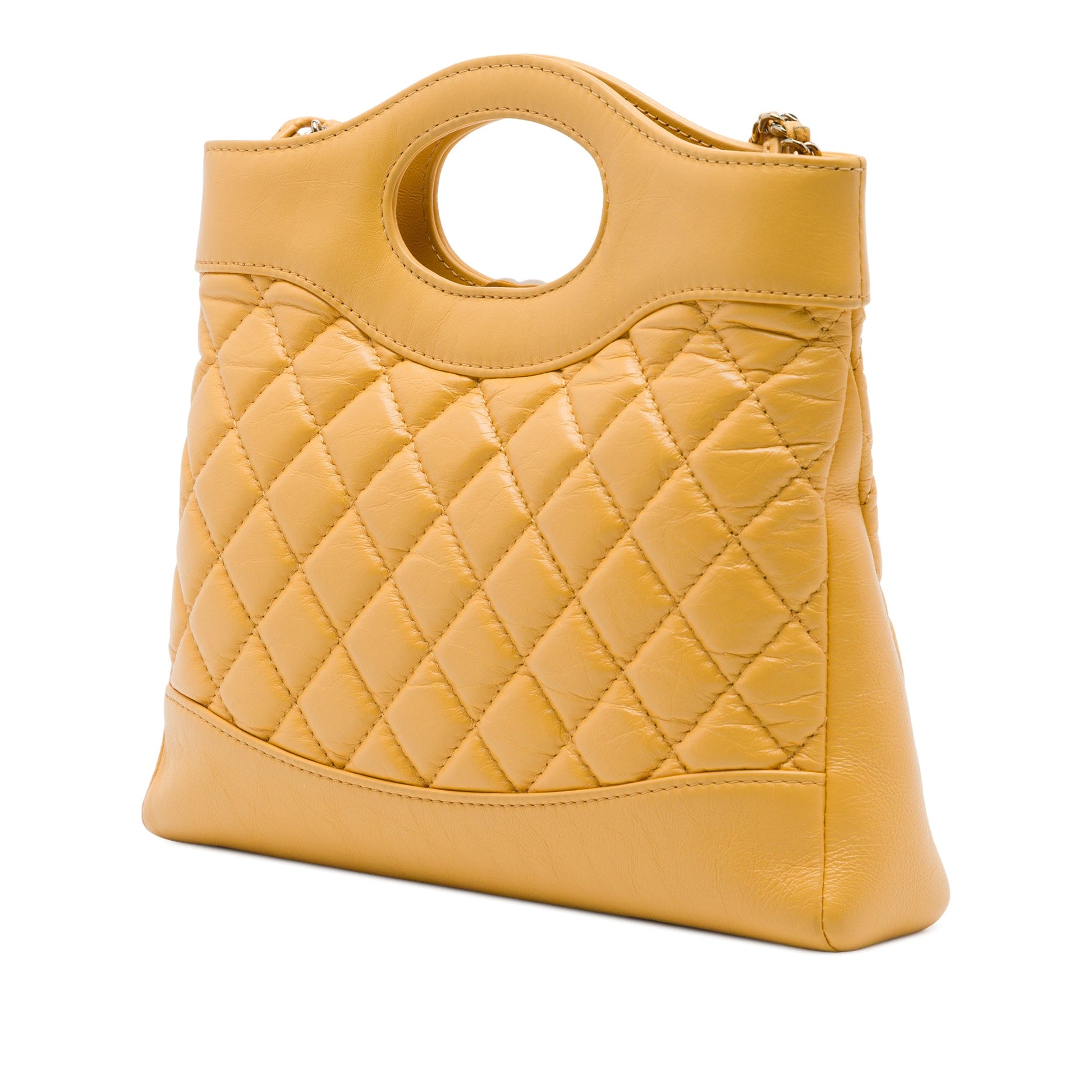 Chanel Mini Shiny Crumpled Calfskin 31 Shopping Bag