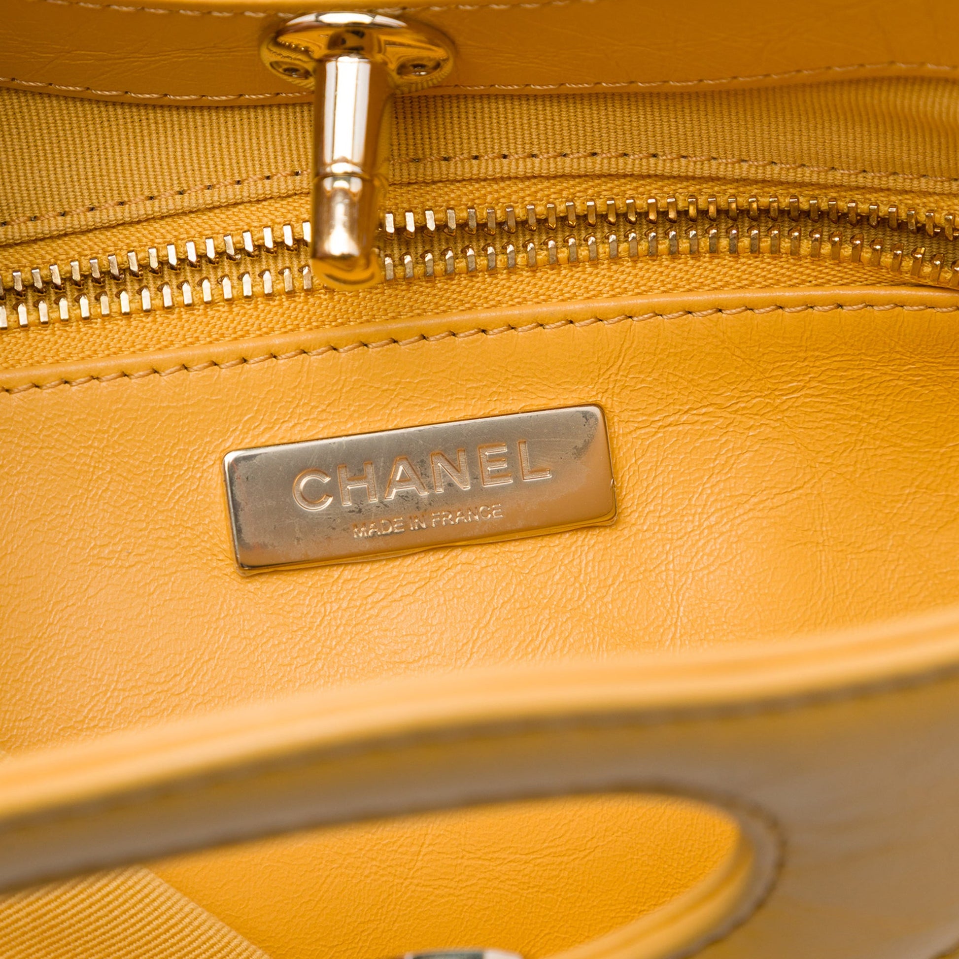 Chanel Mini Shiny Crumpled Calfskin 31 Shopping Bag