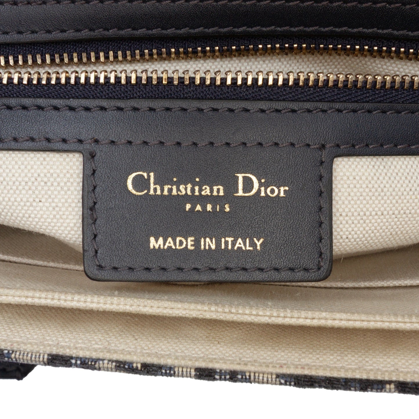 Dior Oblique Canvas Flap Crossbody
