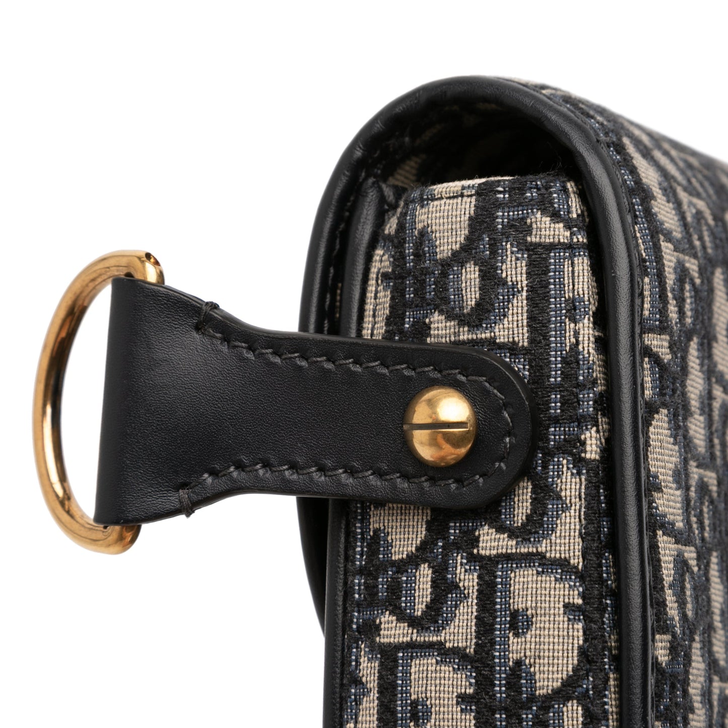 Dior Oblique Canvas Flap Crossbody