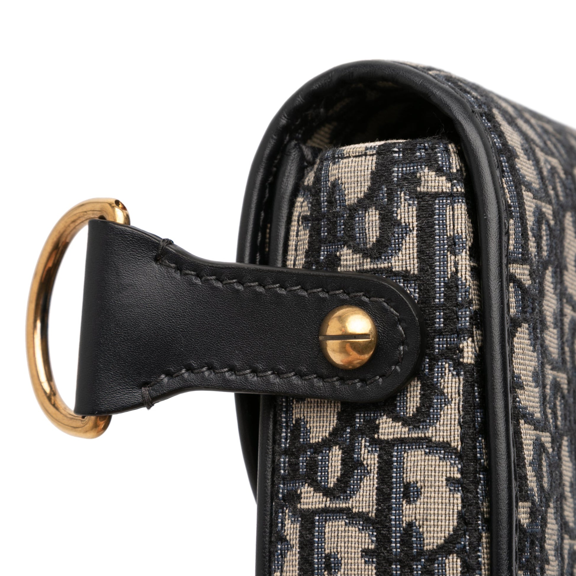 Dior Oblique Canvas Flap Crossbody