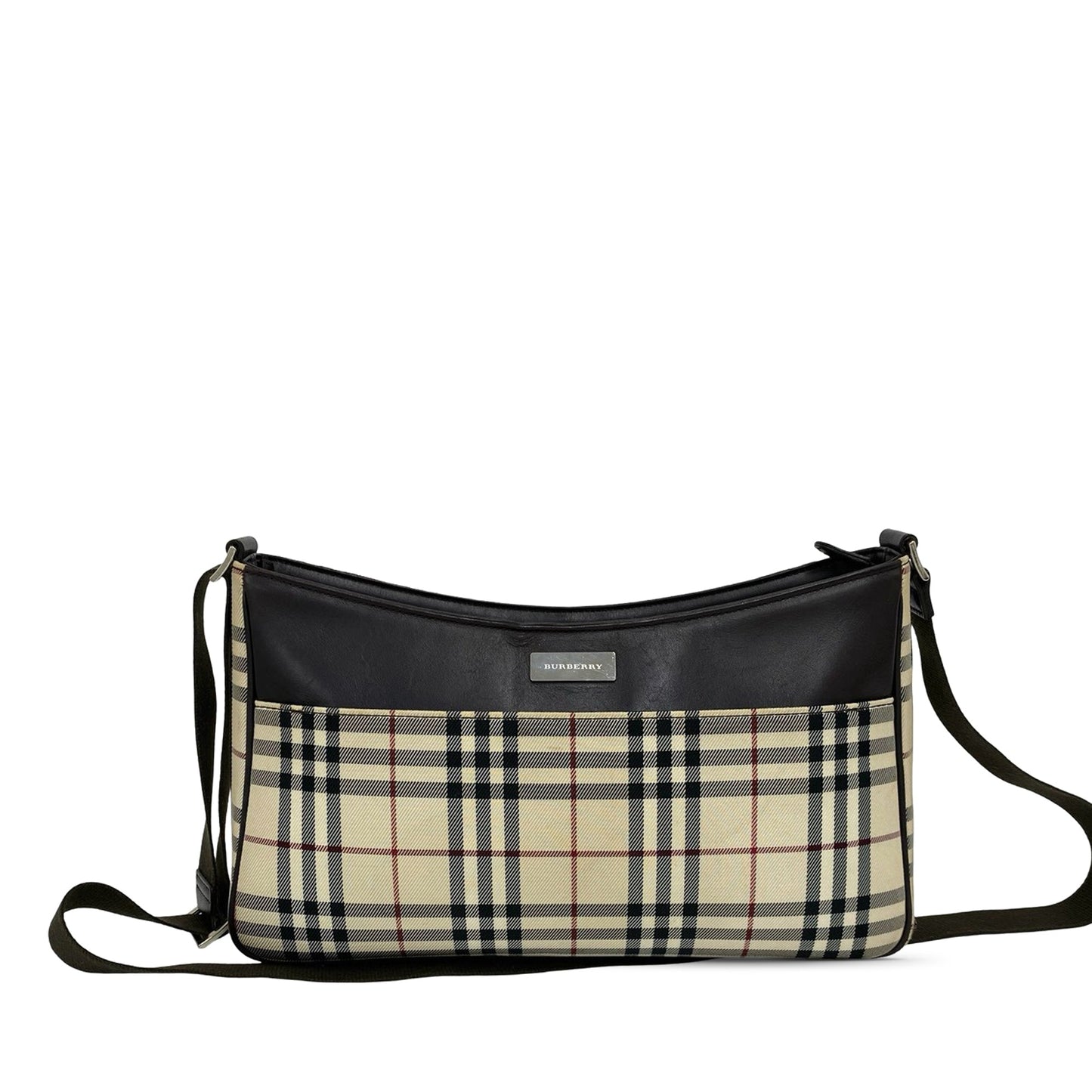 Burberry House Check Canvas Crossbody