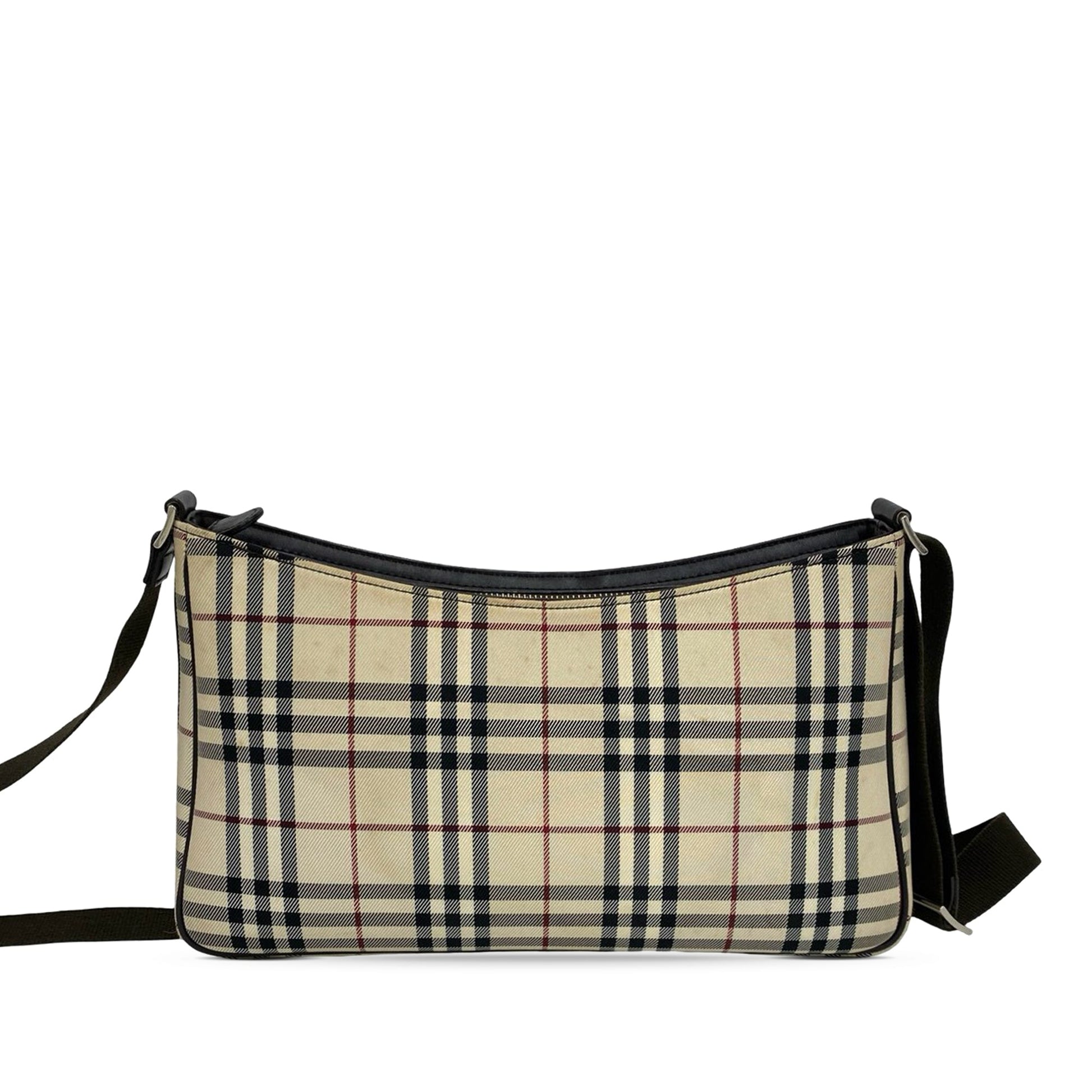 Burberry House Check Canvas Crossbody