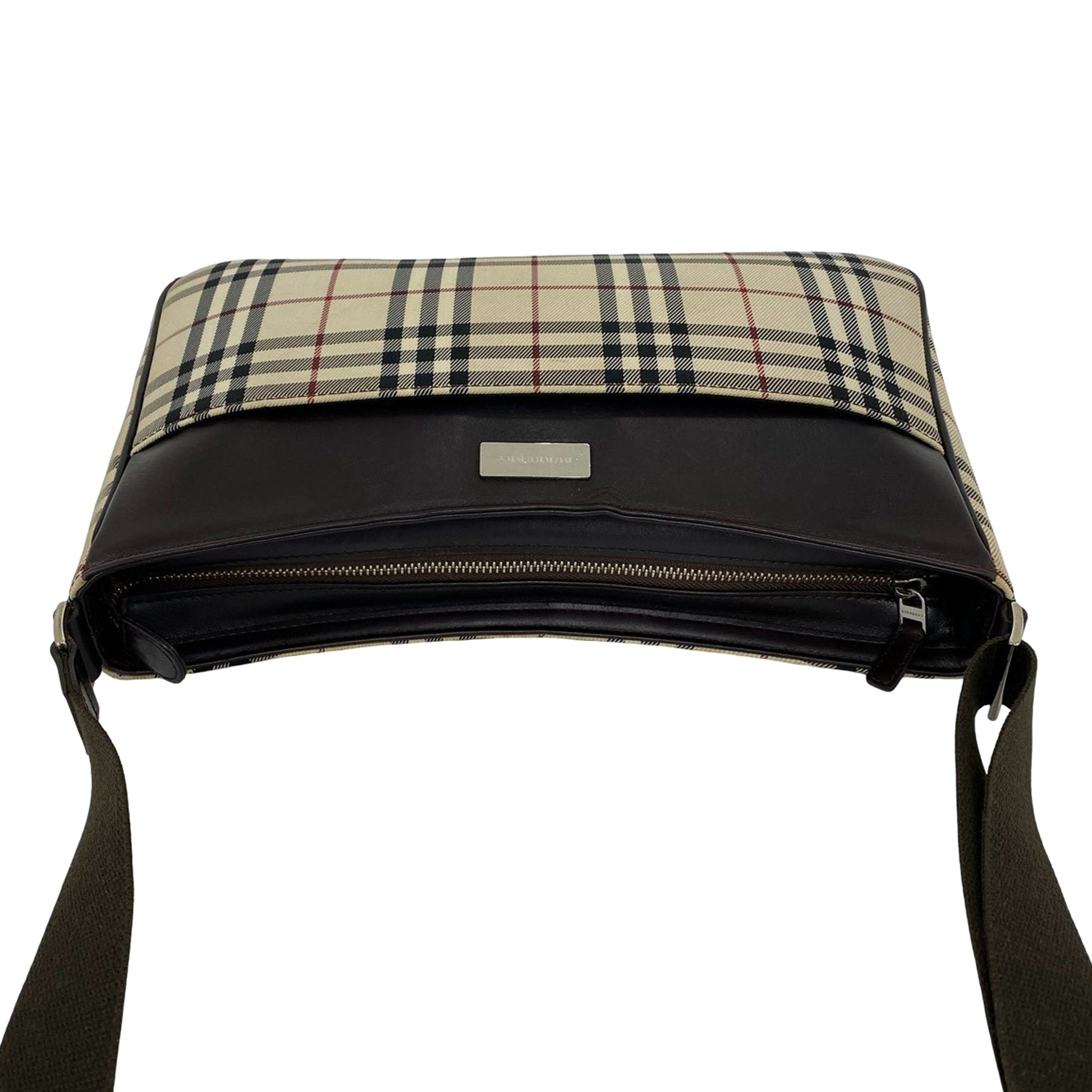 Burberry House Check Canvas Crossbody