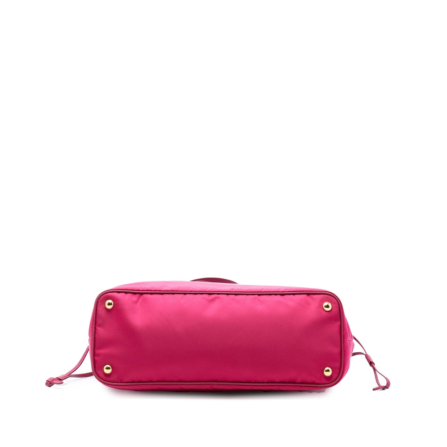 Prada Saffiano Trimmed Tessuto Tote