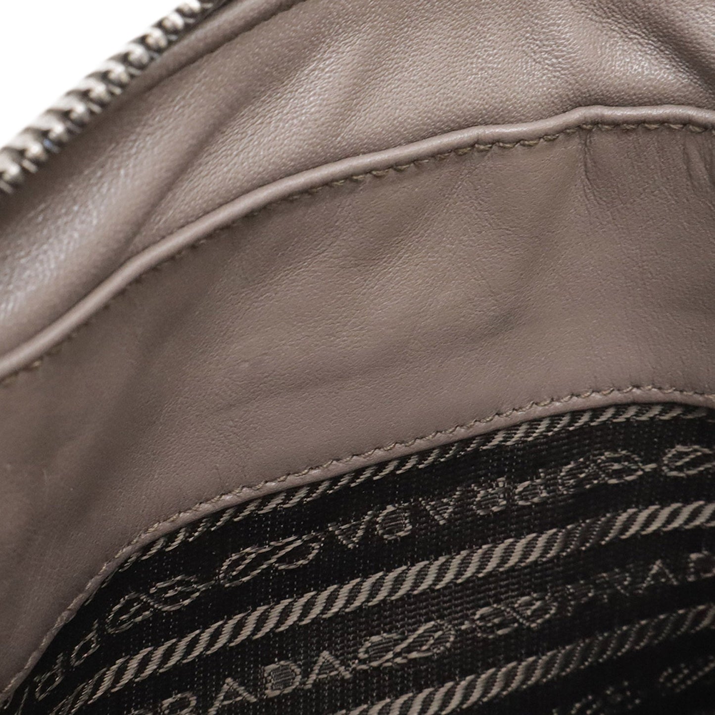 Prada Soft Calfskin Studded Diagramme Camera Bag
