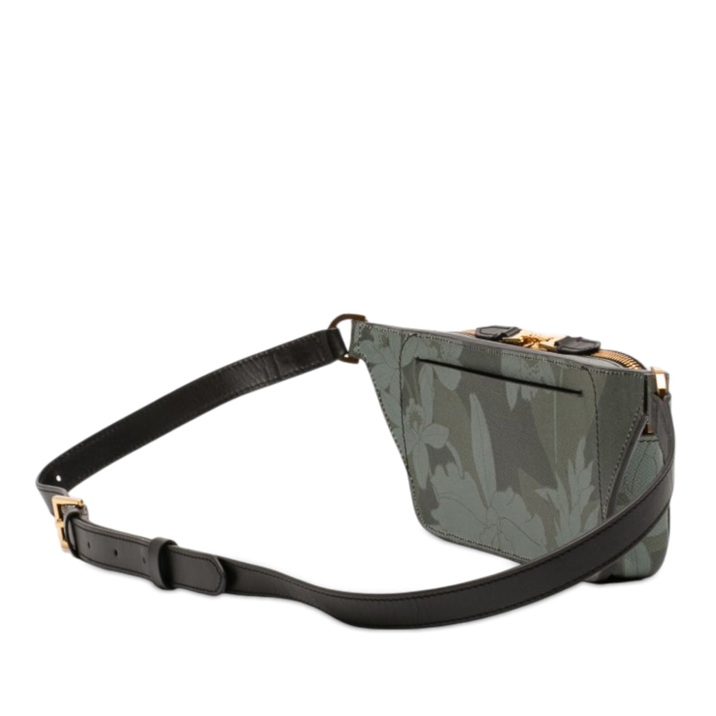 Tom Ford Leather Floral Print Belt Bag