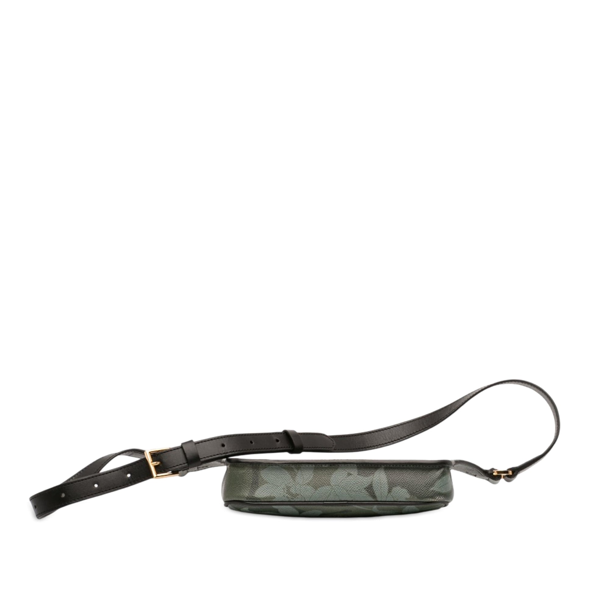 Tom Ford Leather Floral Print Belt Bag