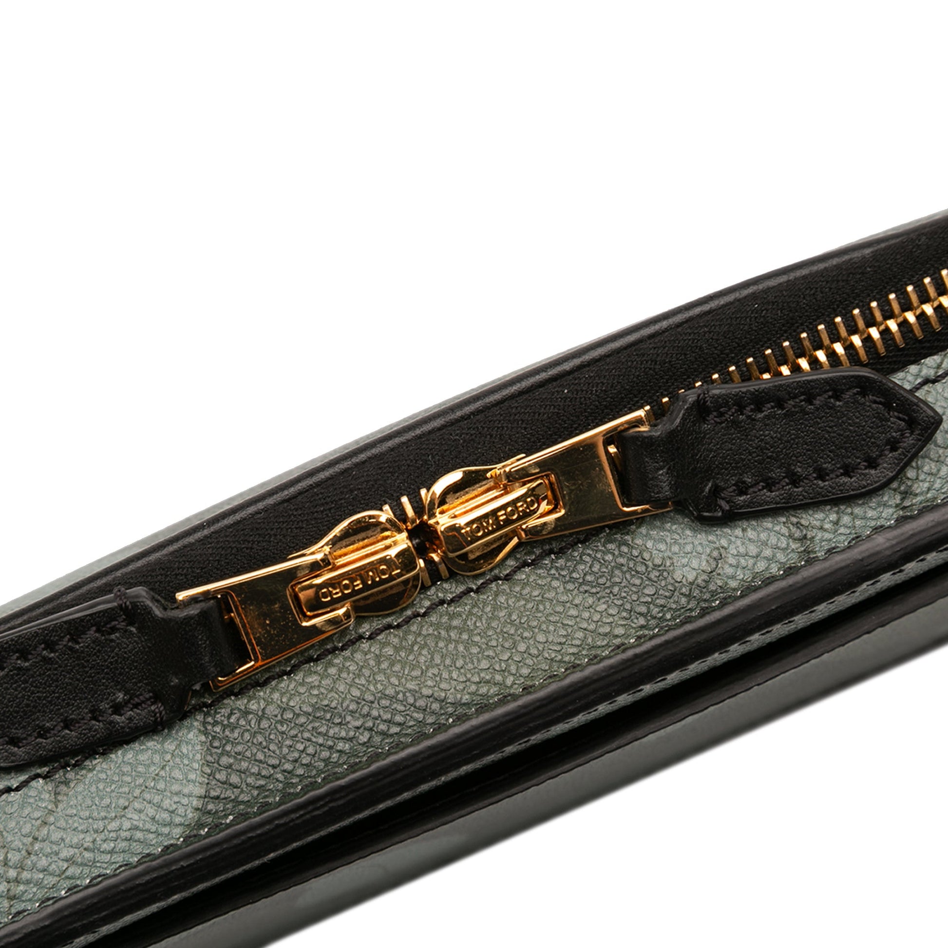 Tom Ford Leather Floral Print Belt Bag