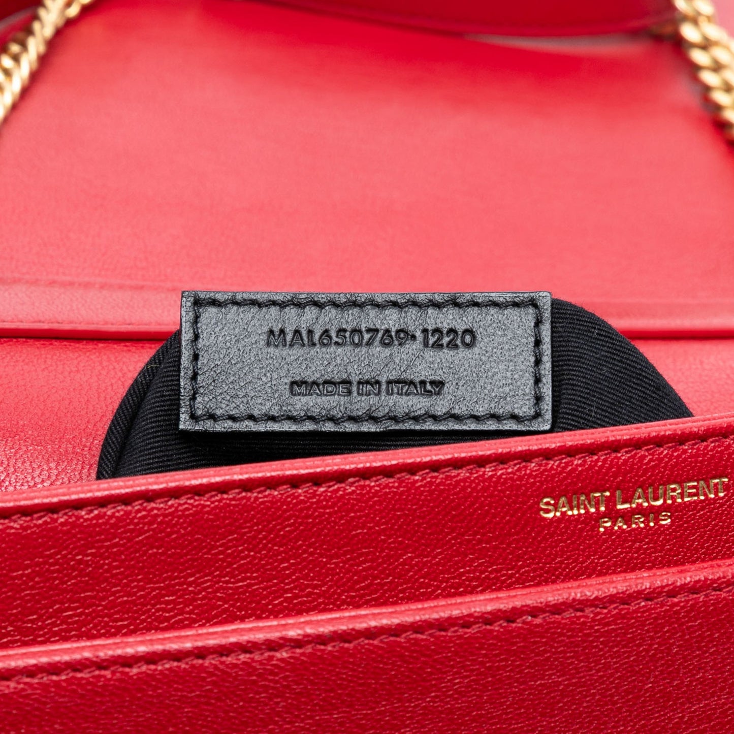 Saint Laurent Mini Quilted Lambskin Becky Chain Shoulder Bag