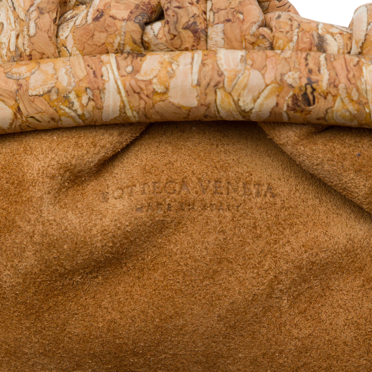 Bottega Veneta Cork The Mini Pouch Crossbody