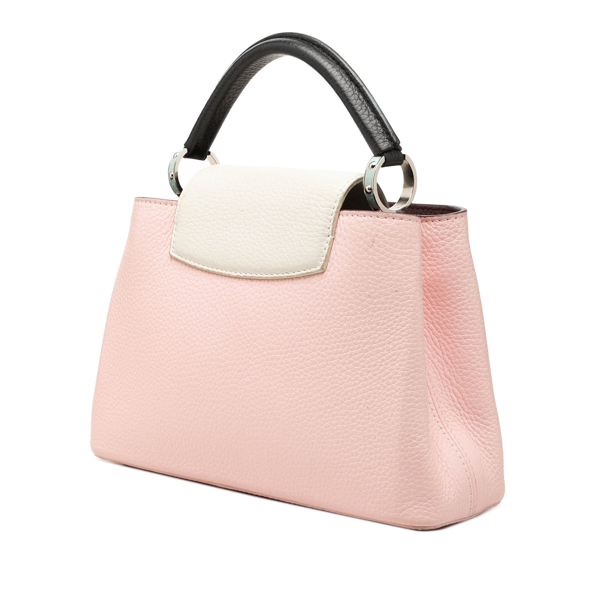 Louis Vuitton Bicolor Taurillon Capucines BB — Pink