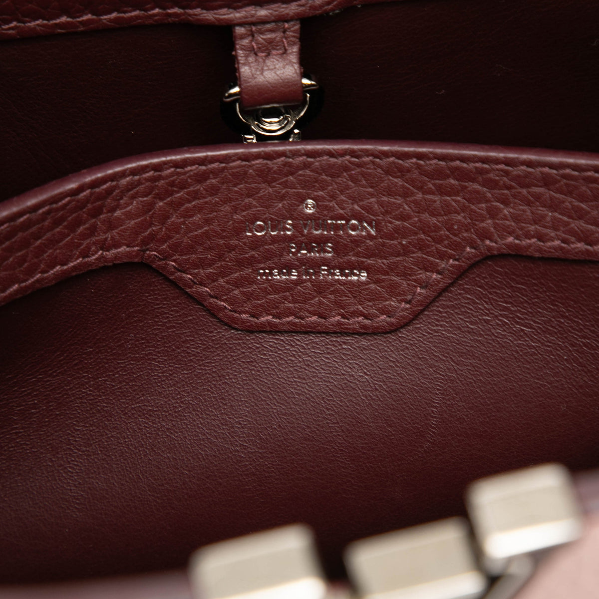 Louis Vuitton Bicolor Taurillon Capucines BB — Pink