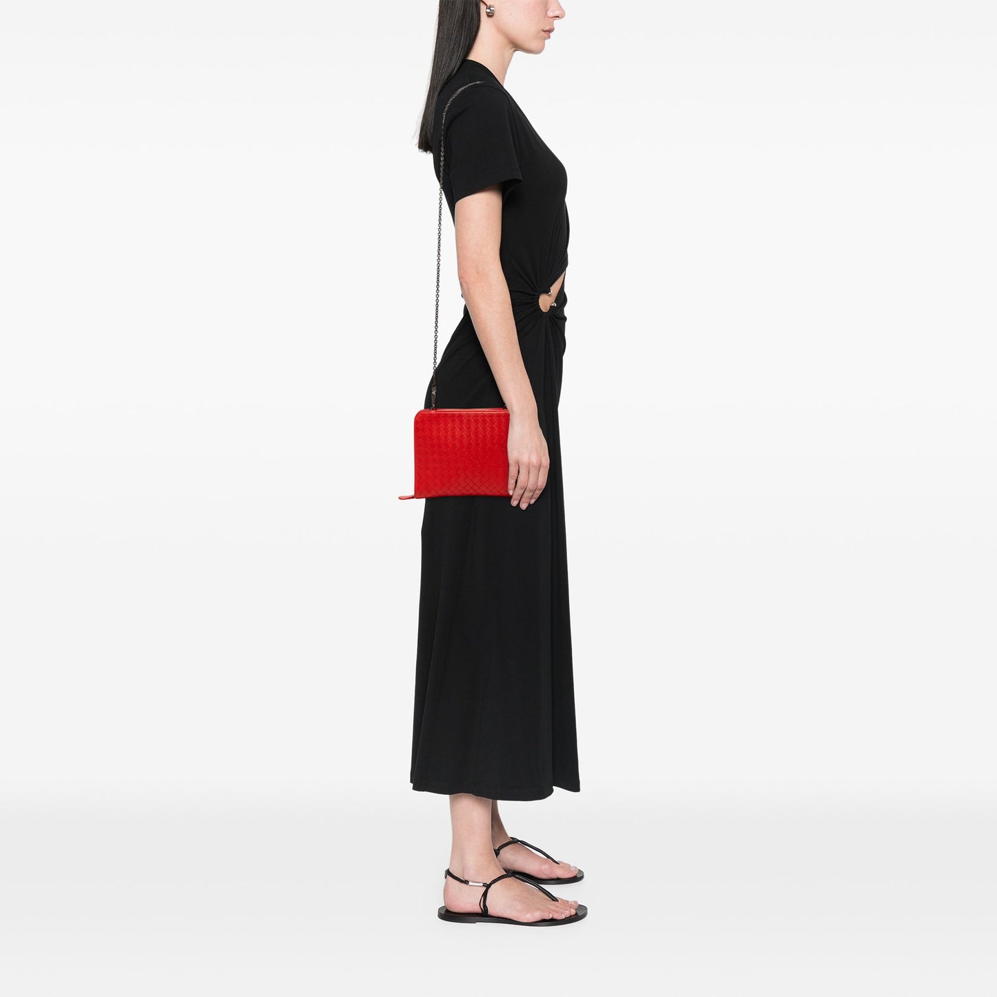 Bottega Veneta Nappa Intrecciato Wallet on Chain
