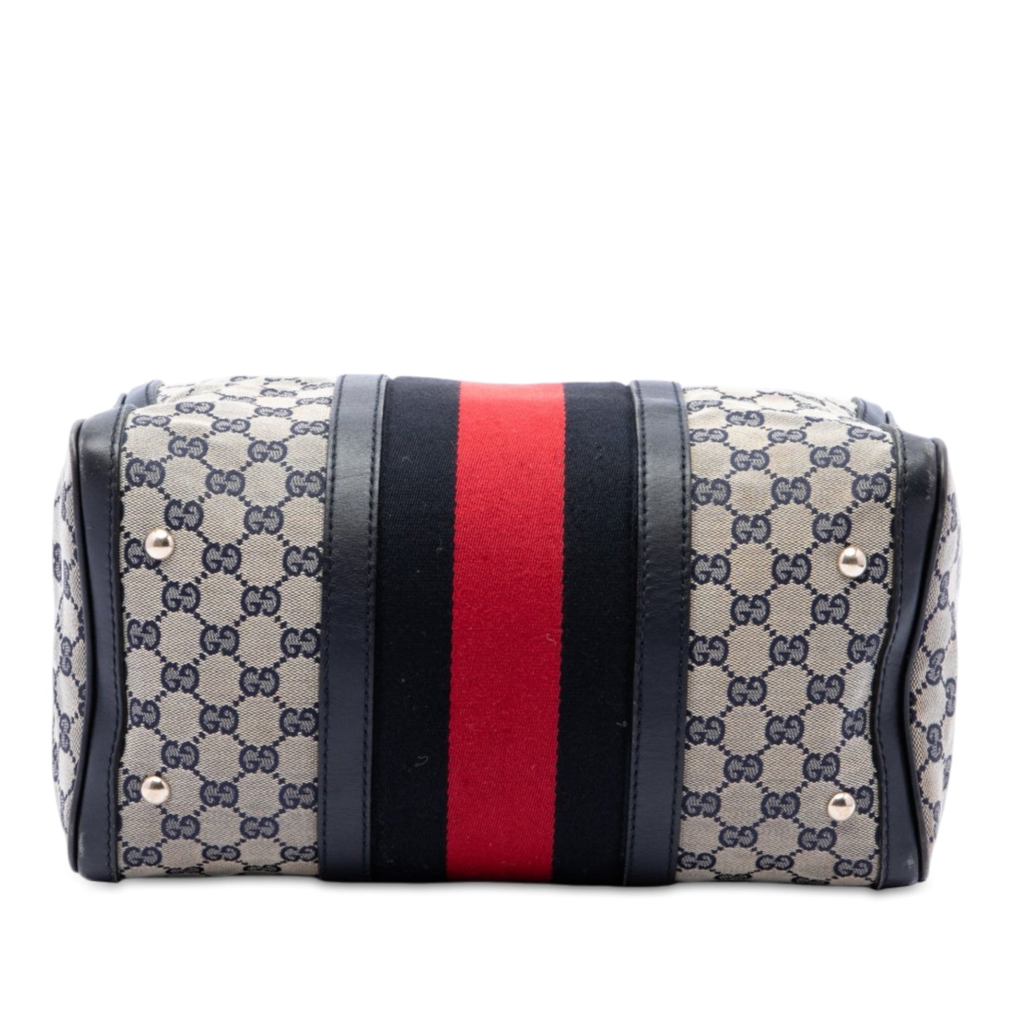 Gucci Medium GG Canvas Web Joy Boston Bag