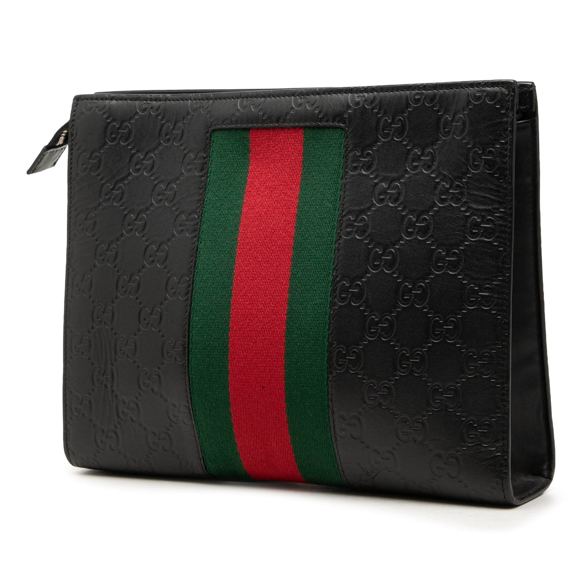 Gucci Guccissima Web Clutch