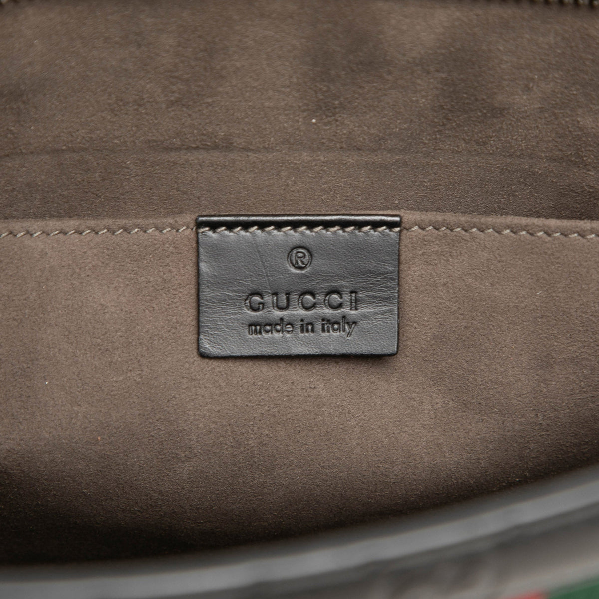 Gucci Guccissima Web Clutch