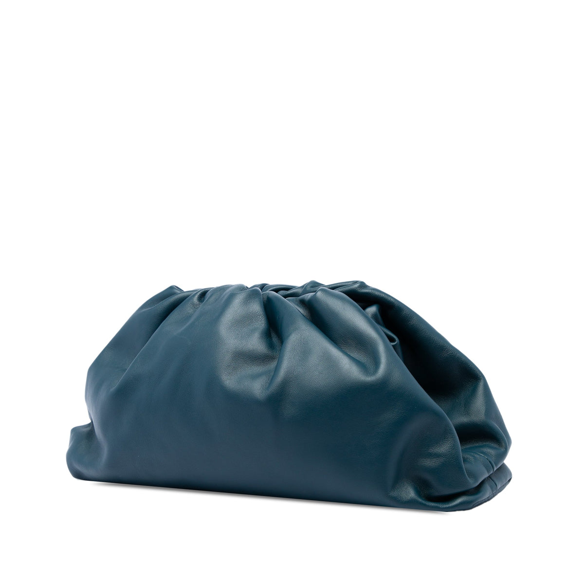 Bottega Veneta Smooth Butter Calf The Pouch — Blue