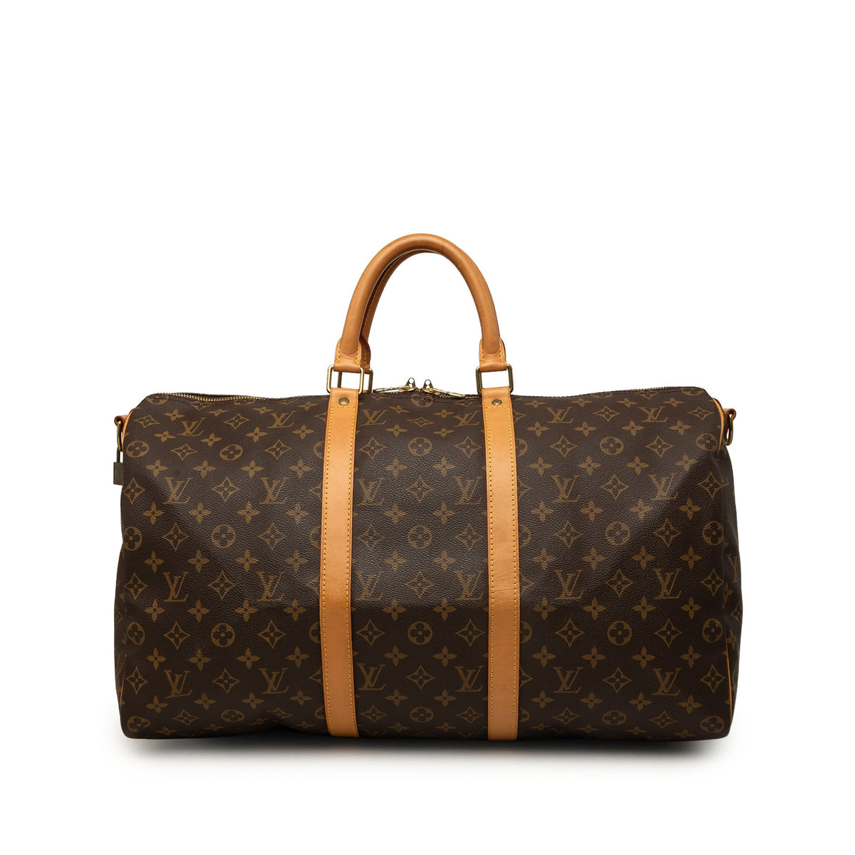 Louis Vuitton Monogram Keepall Bandouliere 50 — Brown