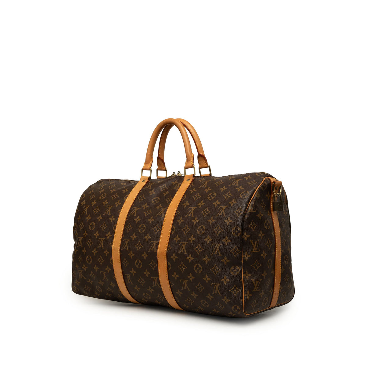 Louis Vuitton Monogram Keepall Bandouliere 50 — Brown