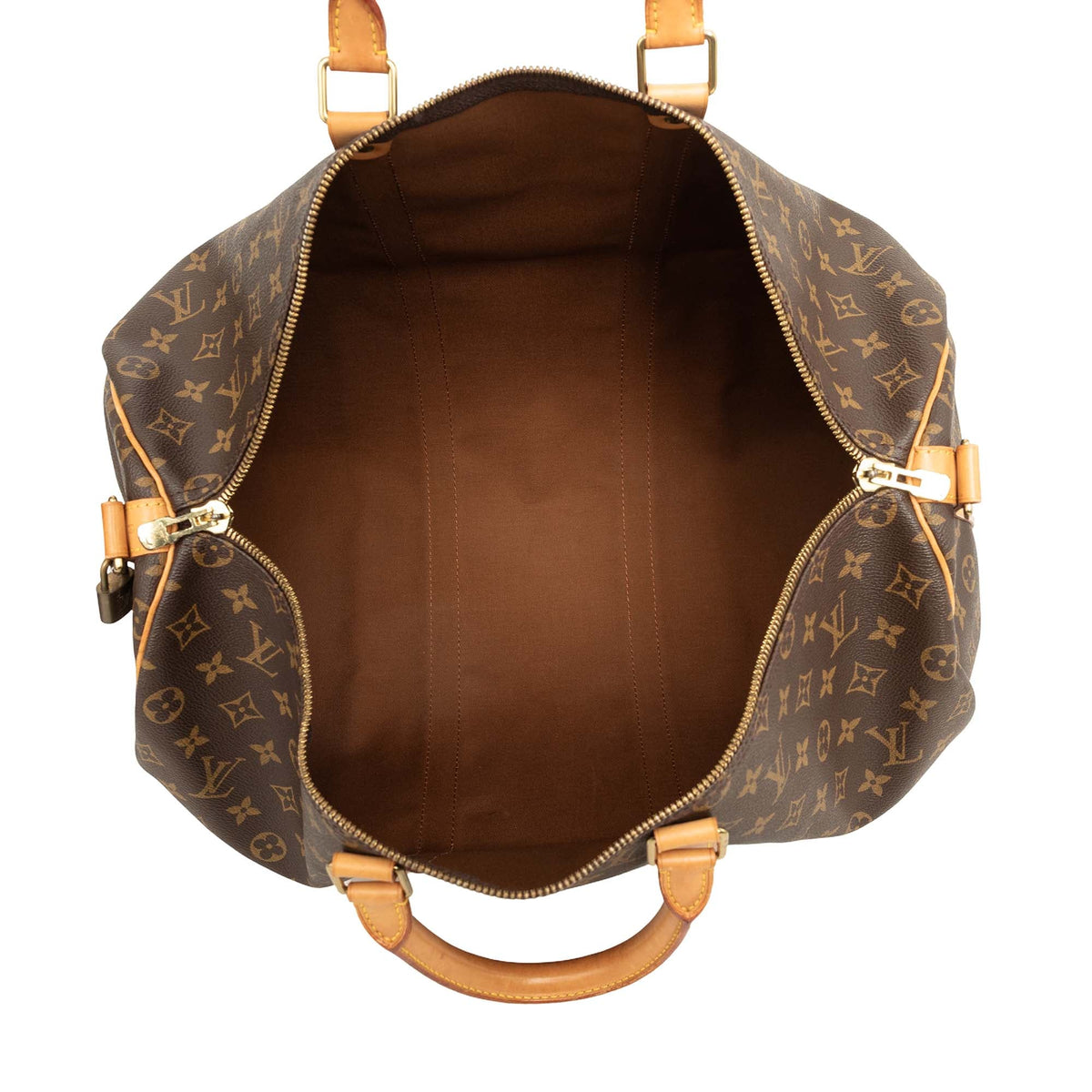 Louis Vuitton Monogram Keepall Bandouliere 50 — Brown