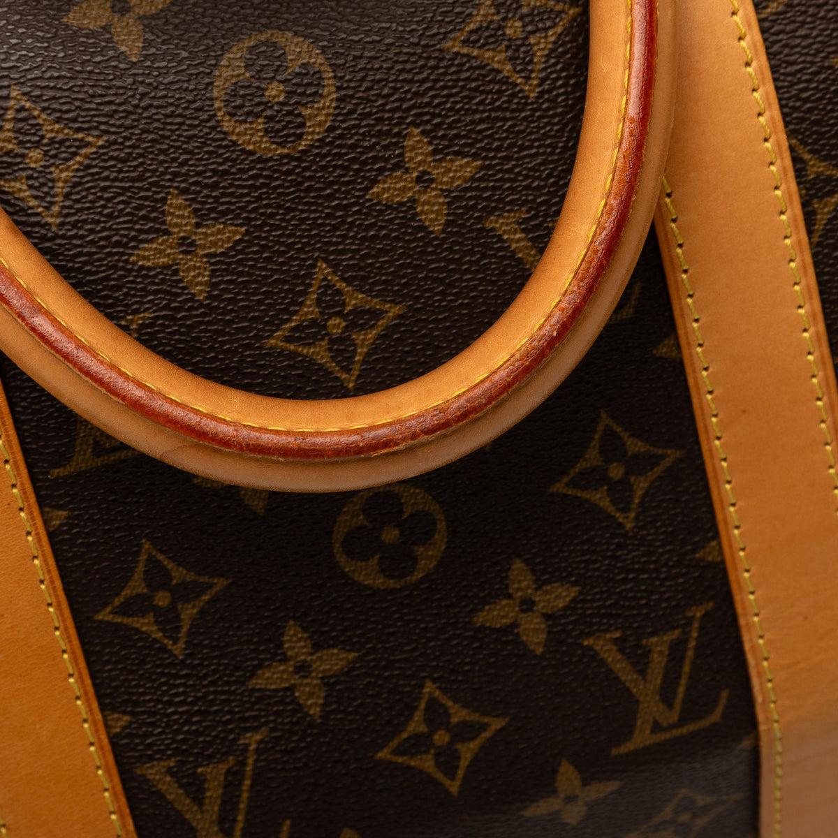 Louis Vuitton Monogram Keepall Bandouliere 50 — Brown
