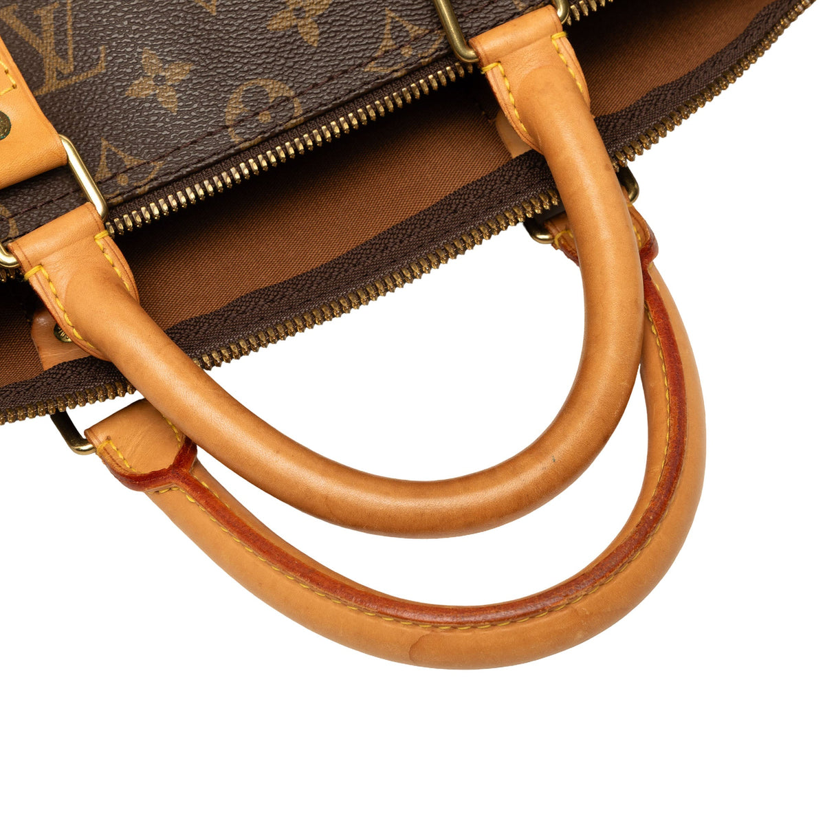 Louis Vuitton Monogram Keepall Bandouliere 50 — Brown