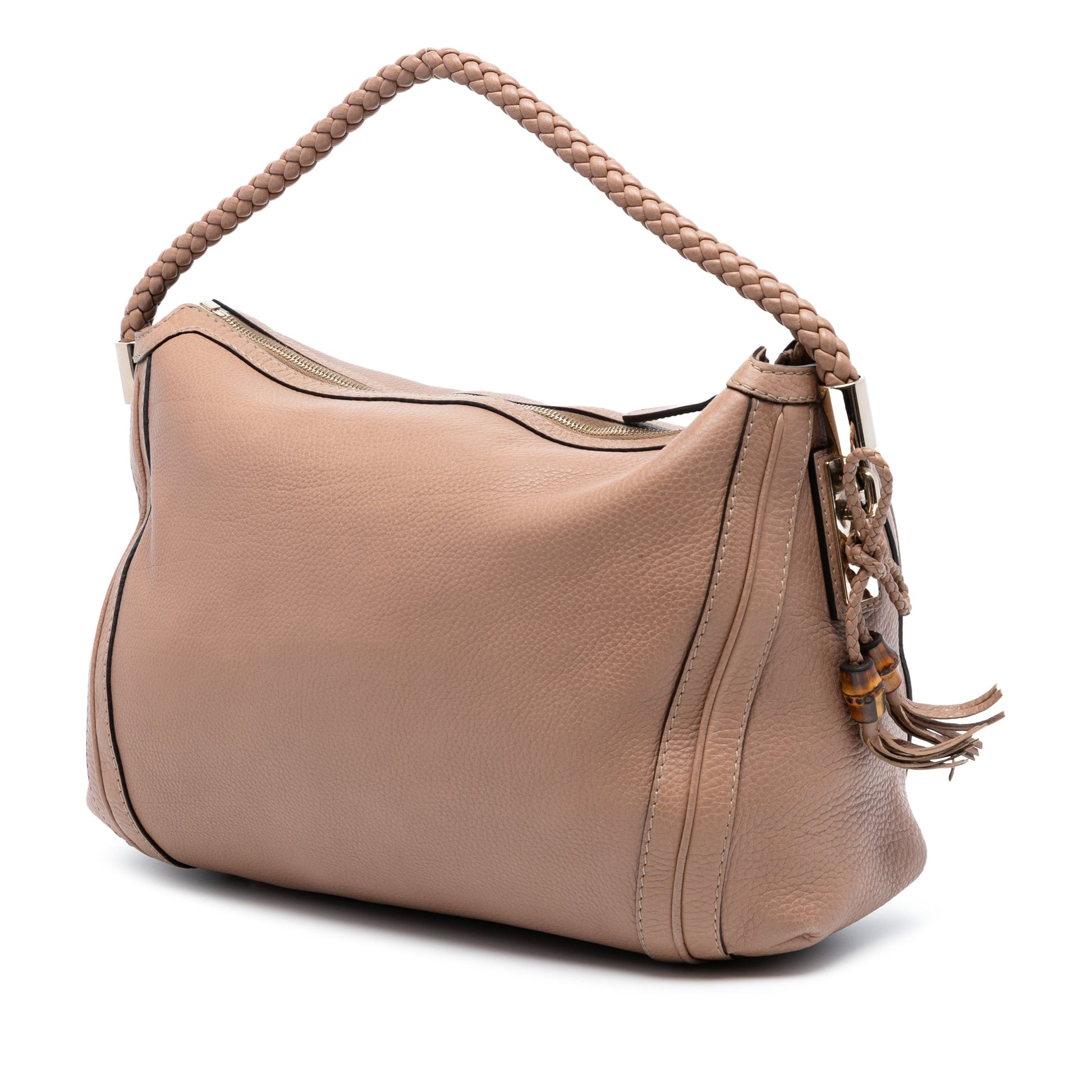 Gucci Medium Pebbled Calfskin Bella Shoulder Bag