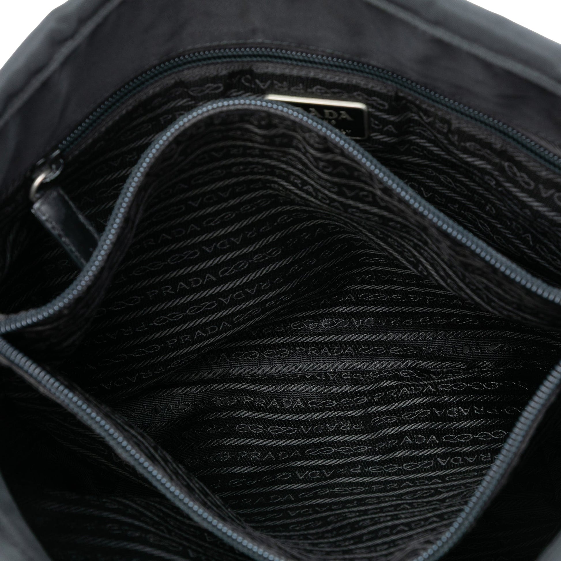 Prada Tessuto Open Top Crossbody