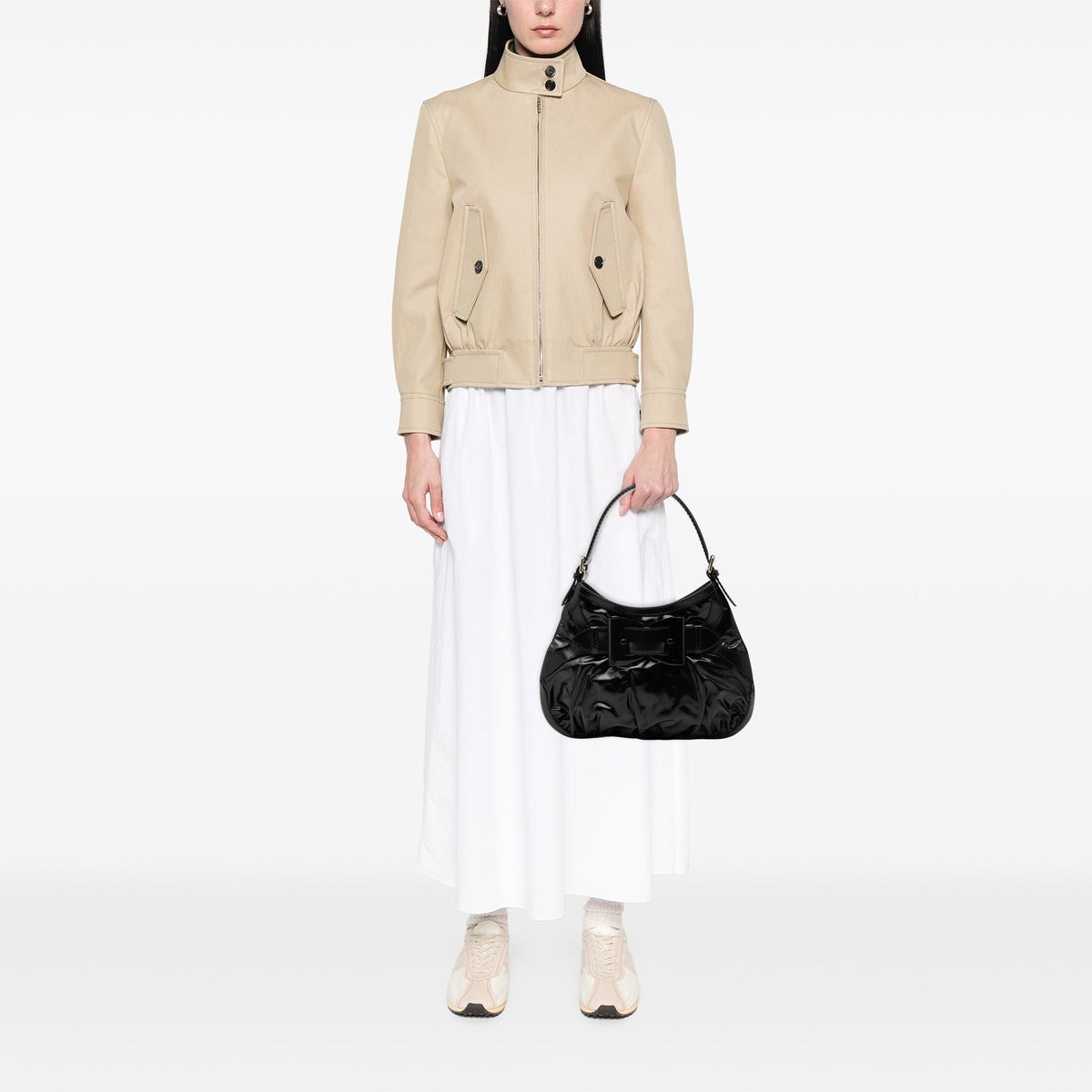 Gucci Medium Coated Canvas Dialux Queen Hobo