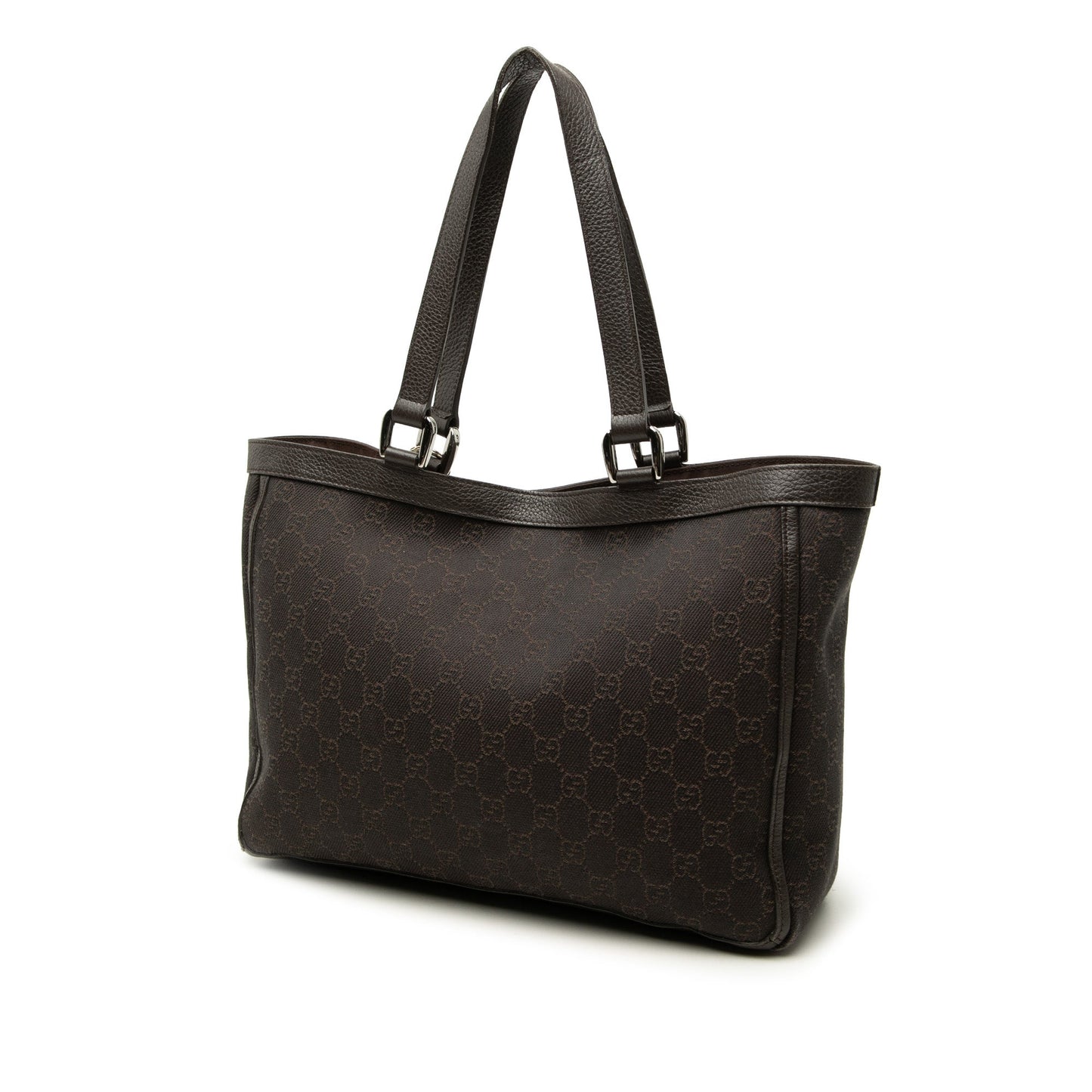 Gucci GG Denim Abbey D Ring Pocket Tote