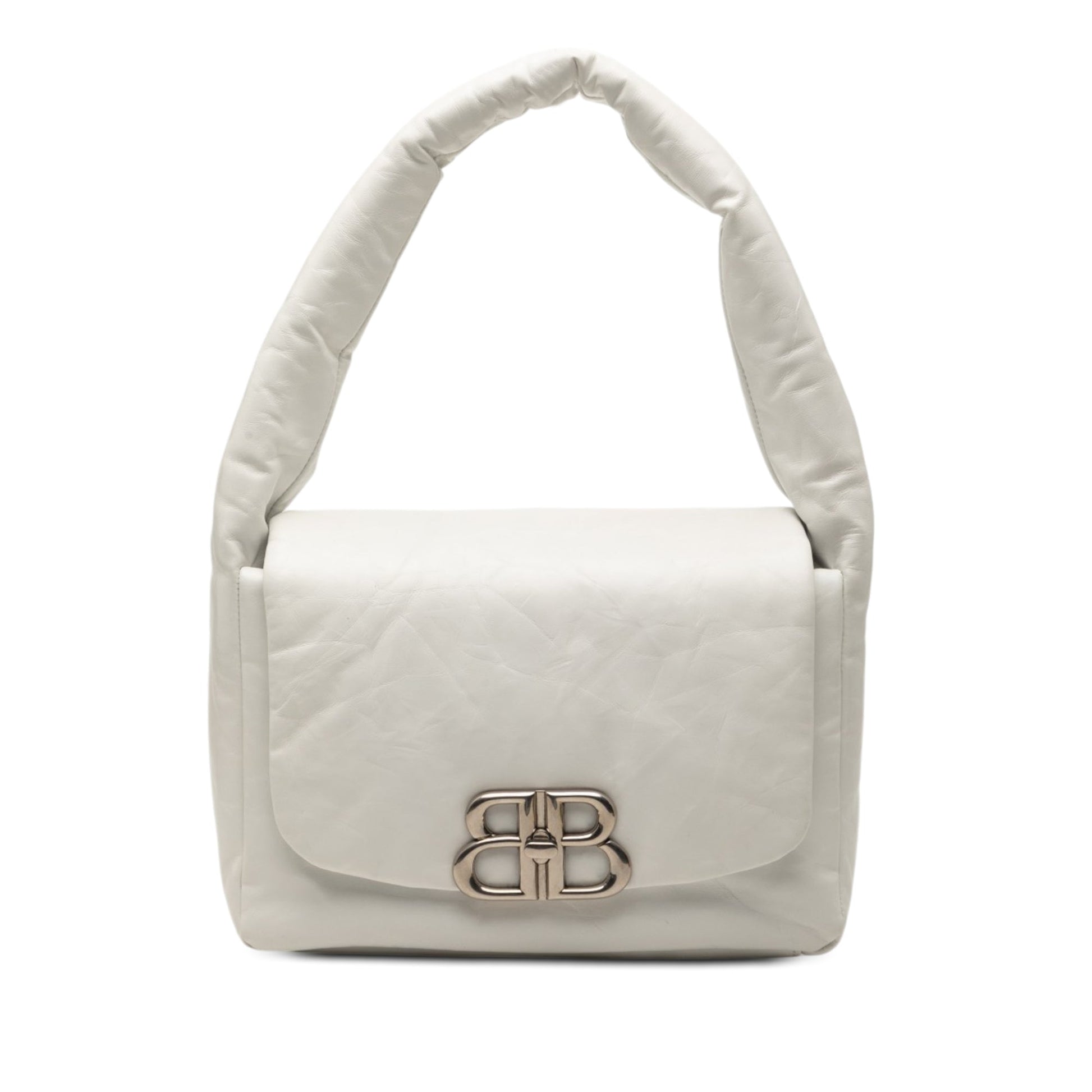 Balenciaga Small Calfskin Monaco Sling Shoulder Bag