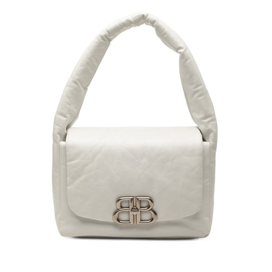 Balenciaga Small Calfskin Monaco Sling Shoulder Bag