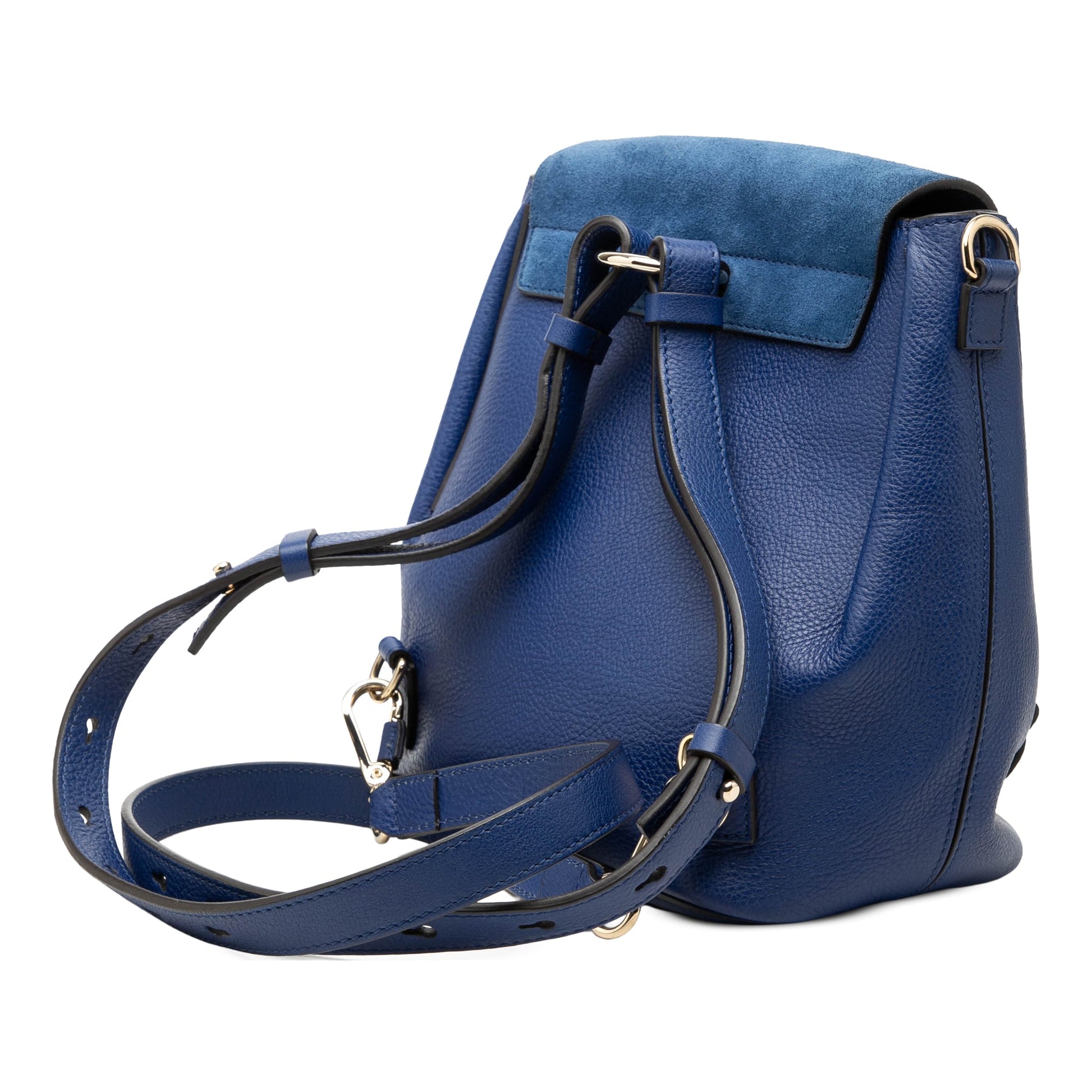 Chloé Medium Calfskin and Suede Faye Backpack